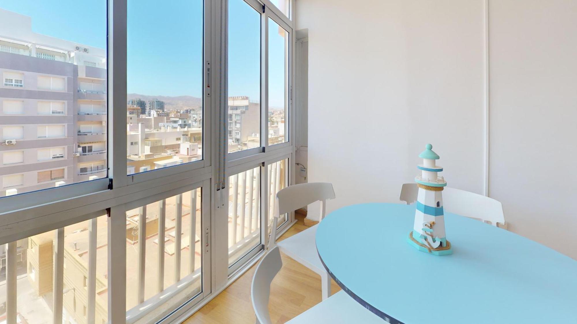 Apartamento Primera Linea De Playa En אלמריה מראה חיצוני תמונה