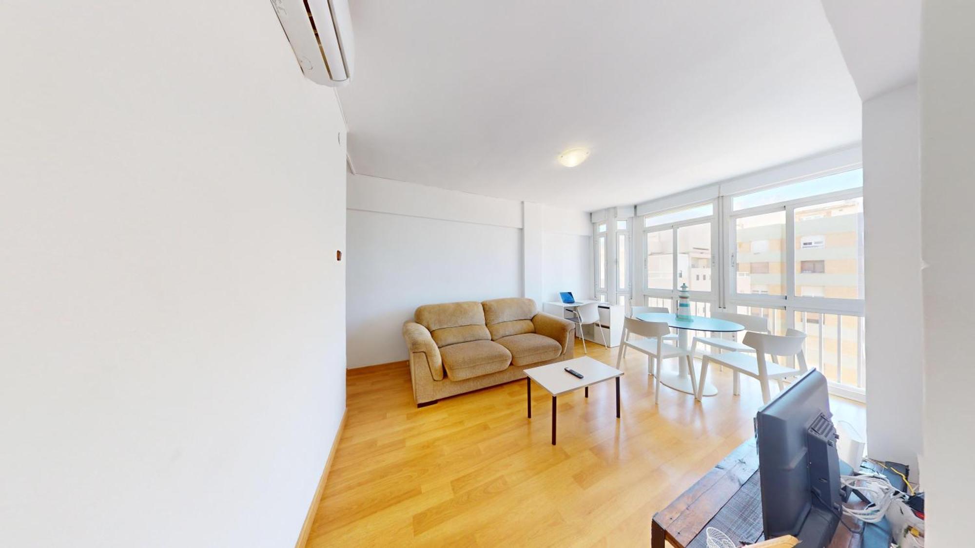 Apartamento Primera Linea De Playa En אלמריה מראה חיצוני תמונה