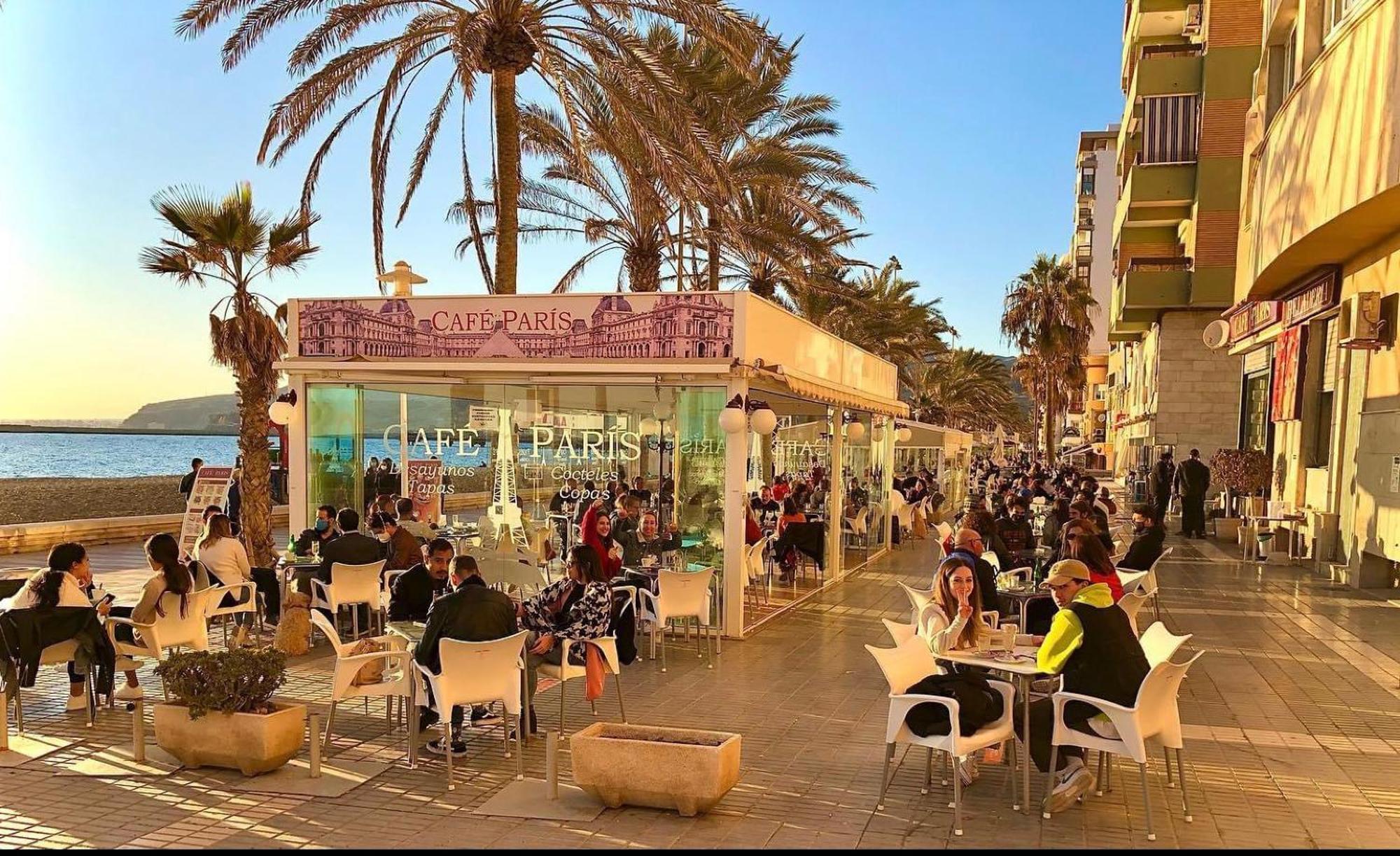 Apartamento Primera Linea De Playa En אלמריה מראה חיצוני תמונה